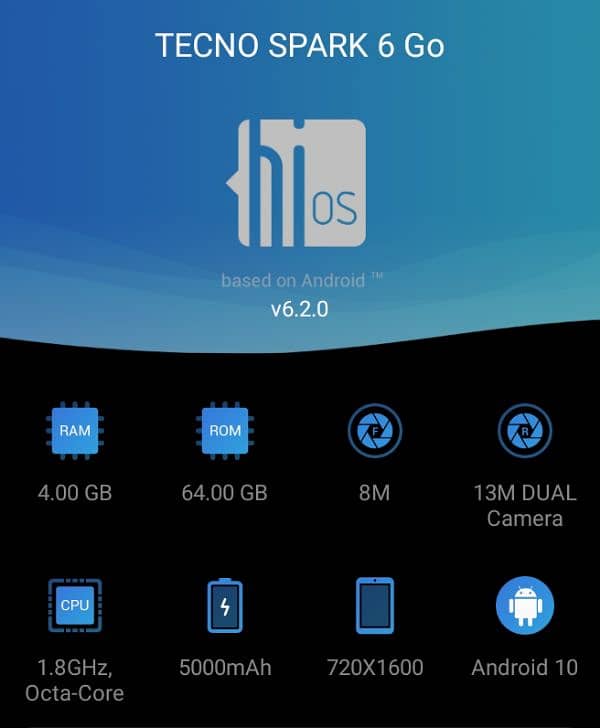 Tecno Spark 6 Go 4