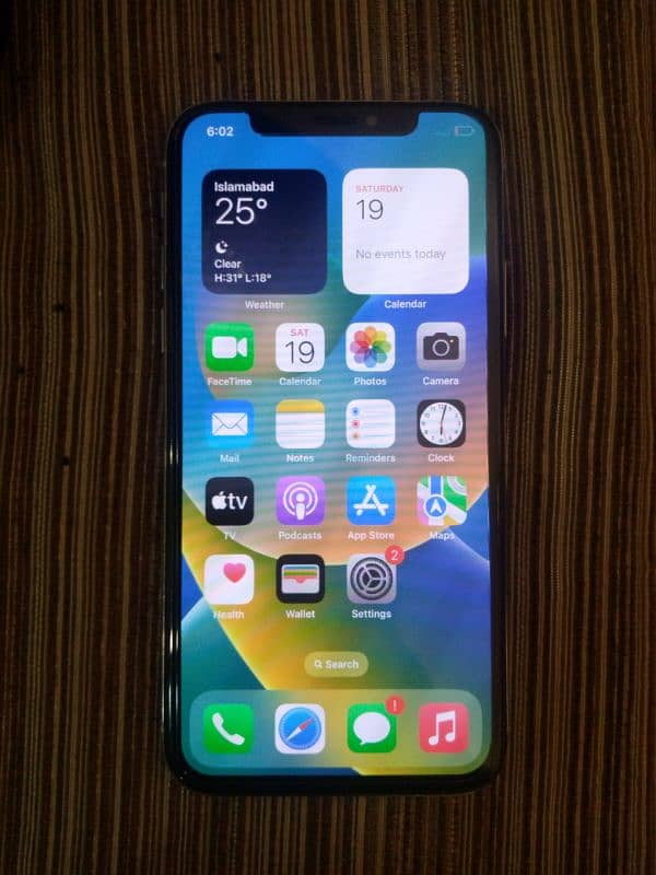 IPHONE X 64 GB PTA APPROVED (OFFICIAL) 1