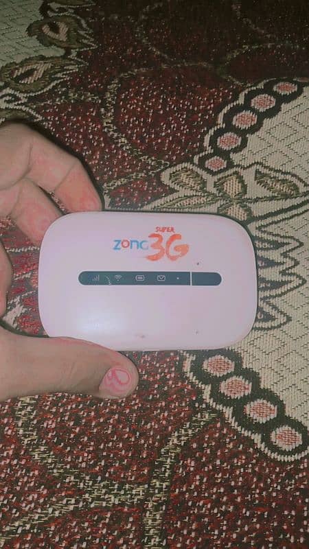 Zong 3g.   all ok device ha 1