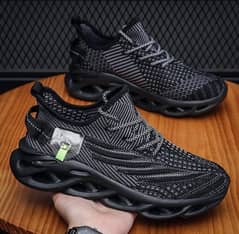 Men's Breathable Spring Shoe's Black Ships From Overseas