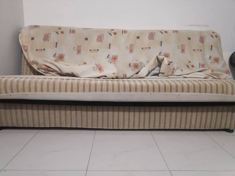 Sofa cum bed with mattress 5