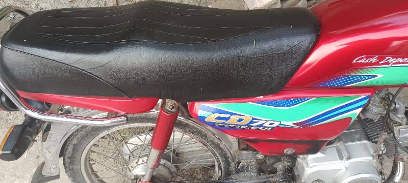 Honda CD 70 2018A Red Color 4