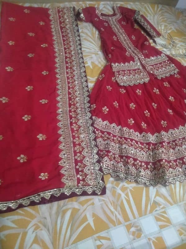 bridal lehenga one time use (03438180186) 1