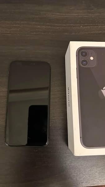 PTA Approved, iPhone 11 64 gb, 10/10 scratch less space black sealed 1