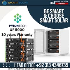 PYLONTECH 100AH UF 5000 LITHIUM ION 48V BATTERY 10 YEARS WARRANTY