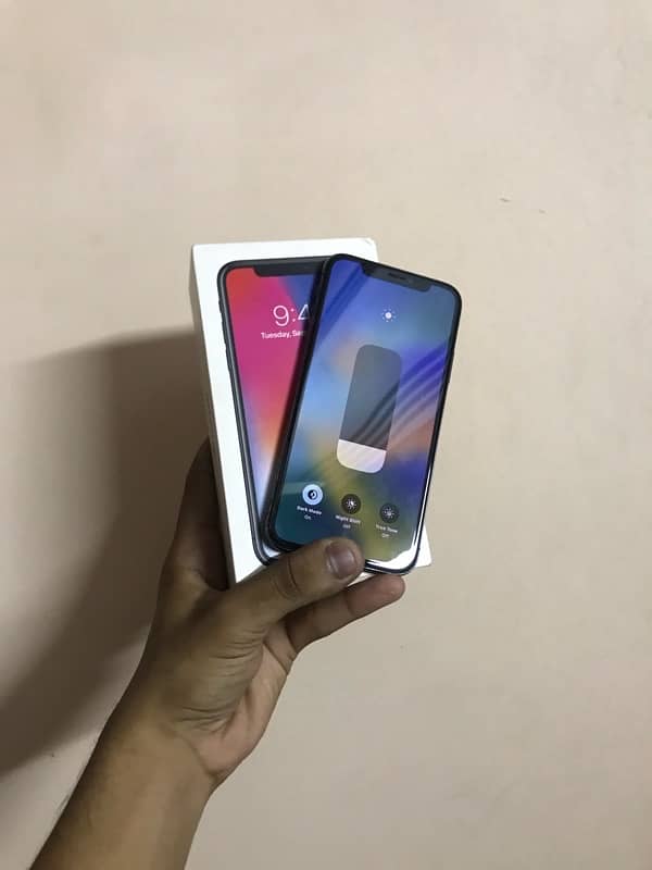 iphone x pta approed 256 with box all ok 1