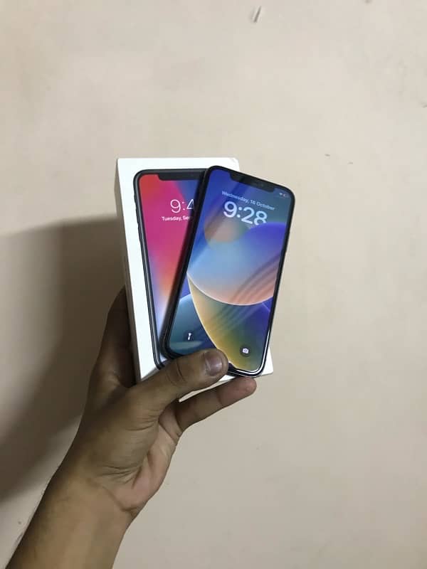 iphone x pta approed 256 with box all ok 2