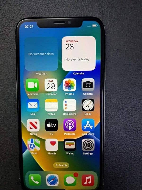 iPhone X Stroge/256  GB PTA approved for sale  0342=7588=638 6