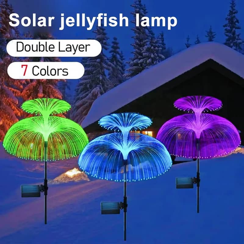 Solar Firework Multi-Color 8 Lighting Modes Led Fairy String Light 4