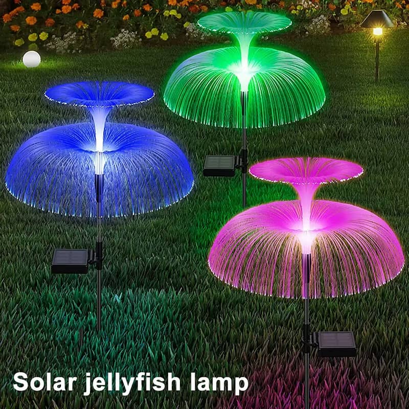 Solar Firework Multi-Color 8 Lighting Modes Led Fairy String Light 10