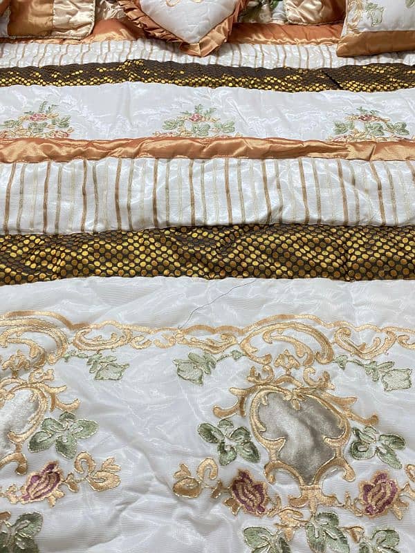 Bridal Comforter Set for sale 4