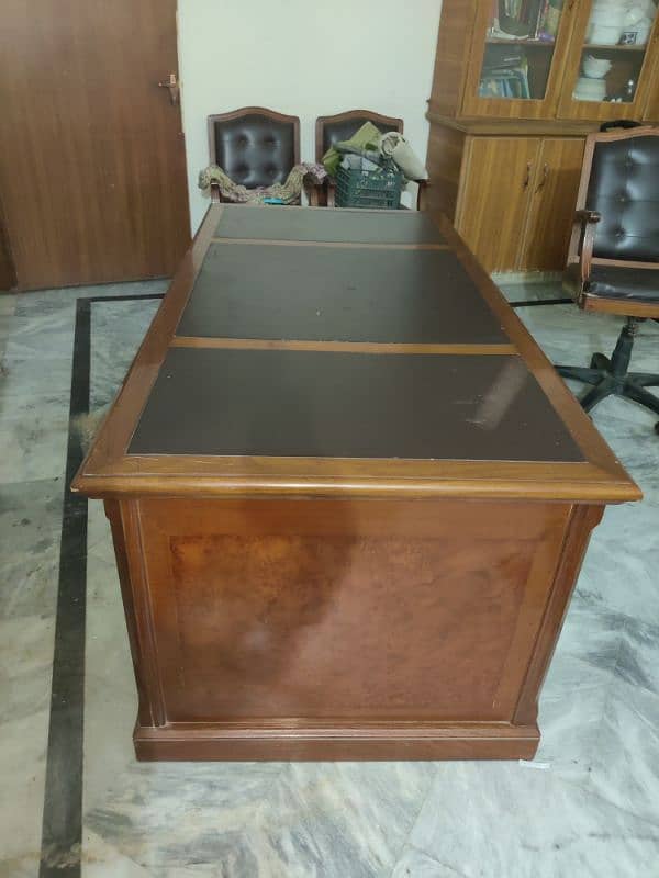 Office Wooden tables with Wooden Chair 3