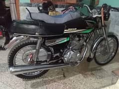 Honda cg 125 Karachi number 0