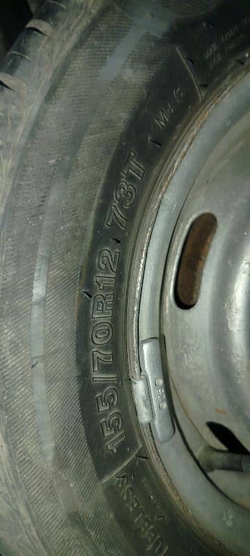 Suzuki Mehran car tyres (Set of 4) 2