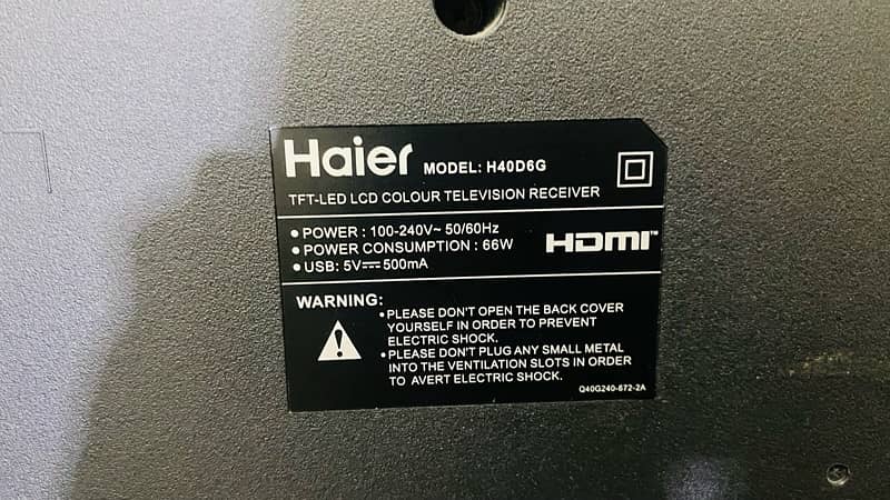 Haier 42 inches LCD 4