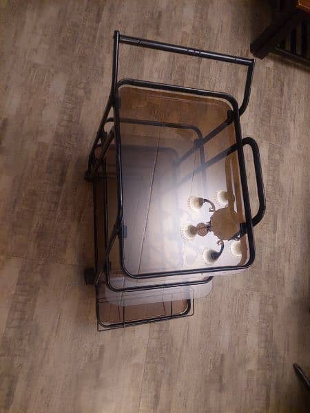 Centre tables and trolley for sale 6