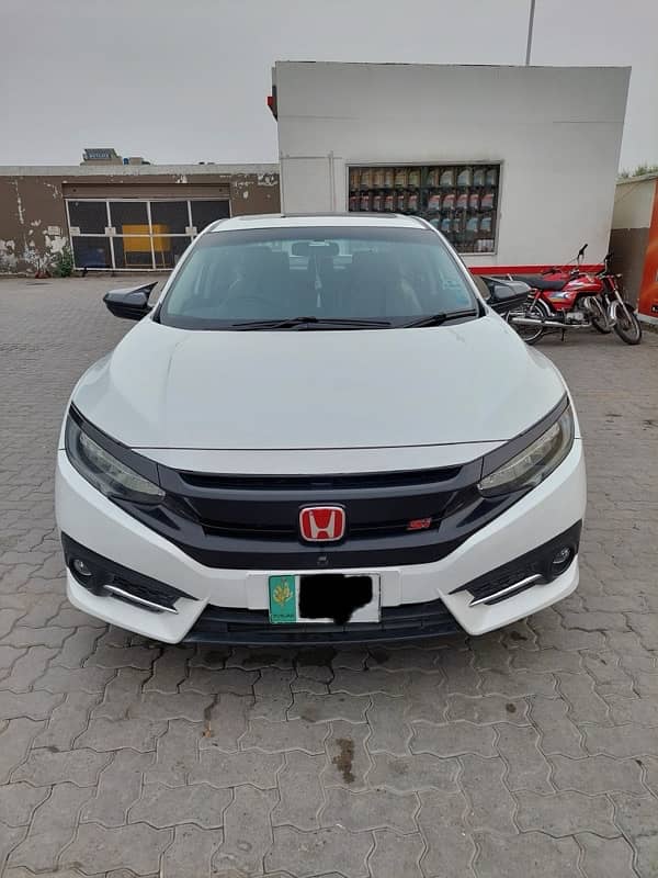 Honda Civic Turbo 1.5 2017 total genuine 1