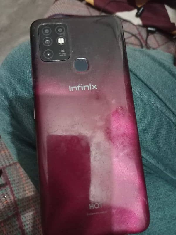 Infinix hot 10 4gb ram storage 64 gb 4/64 1