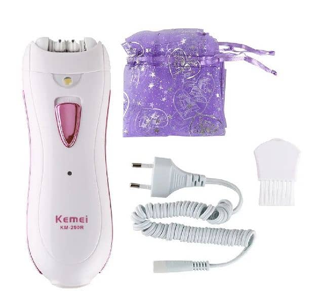 Orignal Kemei Rechargeable Lady Epilator 0