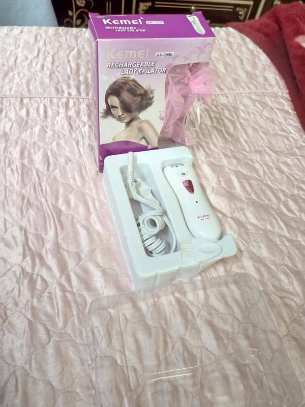 Orignal Kemei Rechargeable Lady Epilator 5