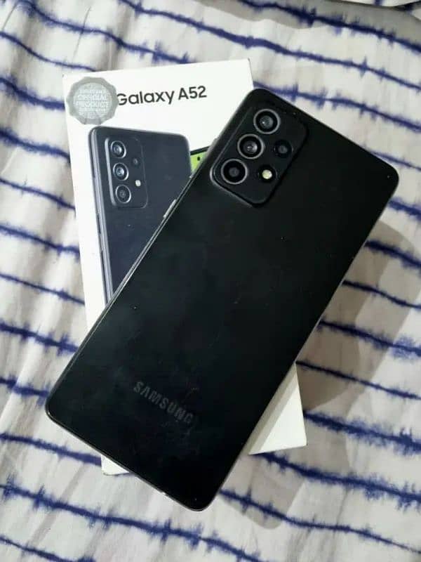 SAMSUNG A52 COMPLETE BOX 03016819860 0