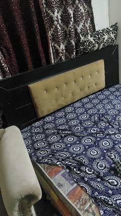 Bed Set with 2 sofa