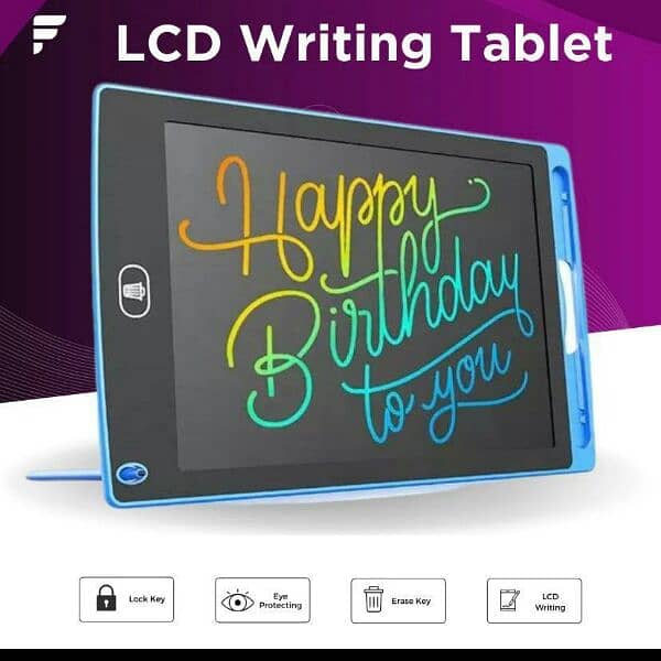 10 inches LCD writing Tablet for kids 3