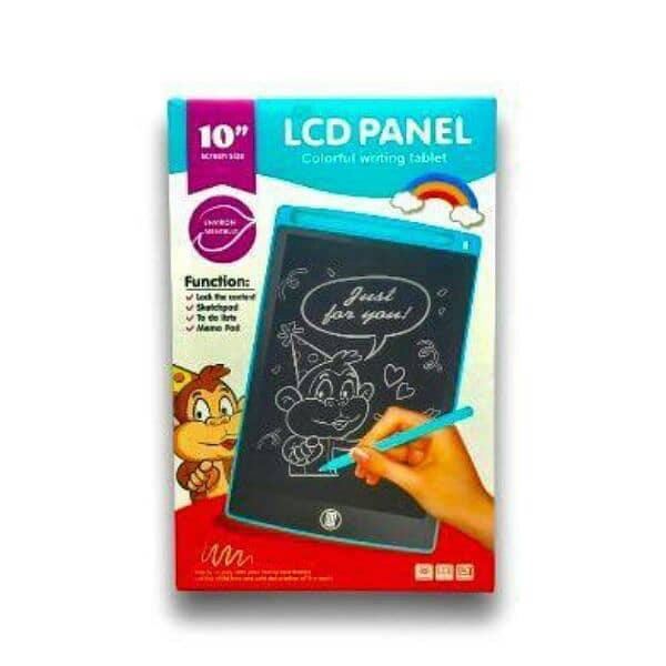 10 inches LCD writing Tablet for kids 4