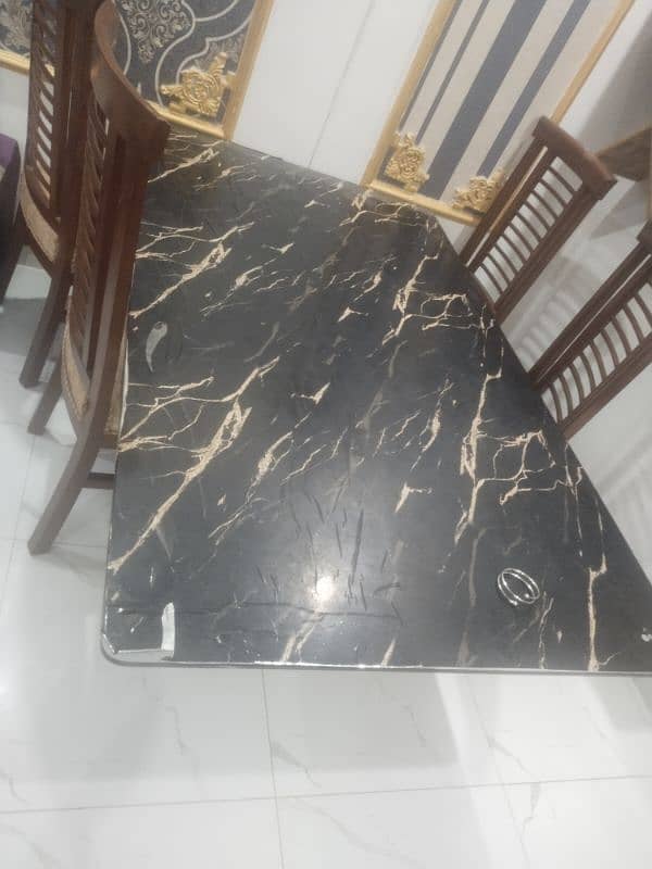 Glass Dinning Table for Sale 5