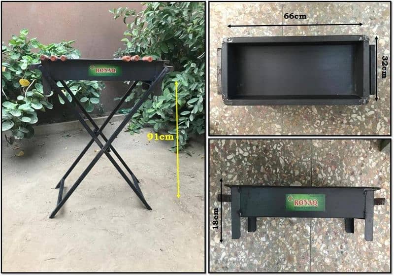 BBQ Hand Grill with stand 4