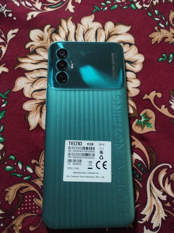 Tecno spark 8 pro available for sale 4/64 condition 10/10 1