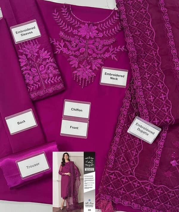 Embroidery Collection Chiffon, Organza & Silk 9