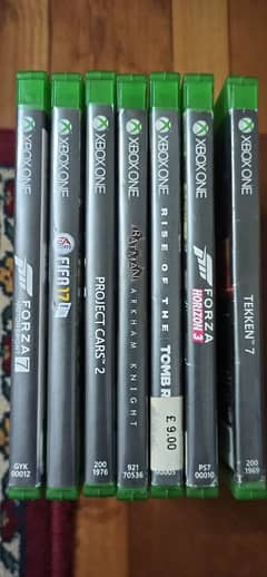 Xbox original game DVDs