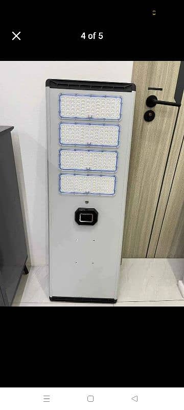 Solar led street light all in one ip65 stock avble 1