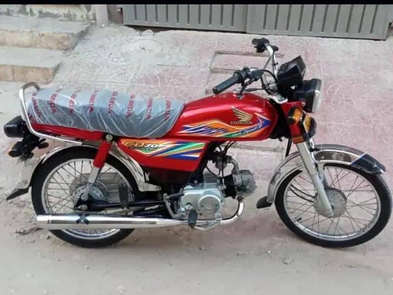 Honda CD 70 2020 model bike for sale WhatsApp on 0313,4935,145 0