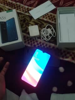 oppo A5s 3gb 32gb all ok with box charger