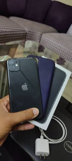 Iphone 11 non pta 98% health with box and office apple warranty