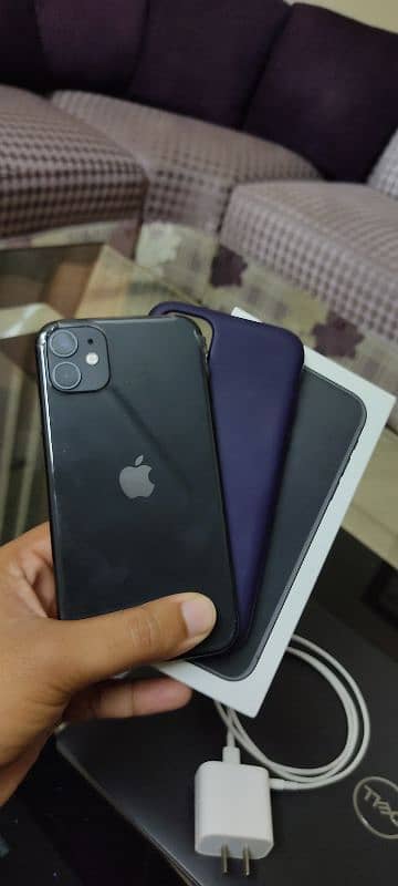 Iphone 11 non pta 98% health with box and office apple warranty 0