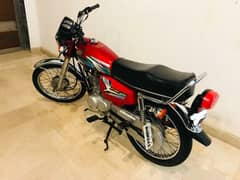 Honda CG 125 red Color