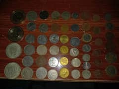 35 country  coins  one coins price is 1000