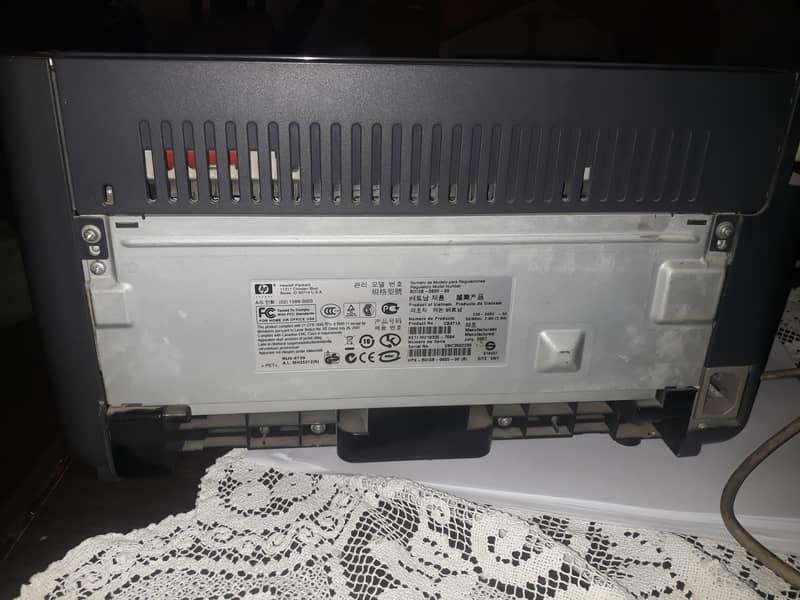 Hp laser jet p1006 with new towner 1