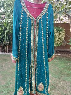 11 years age girl  front open gouta and zare dress 0