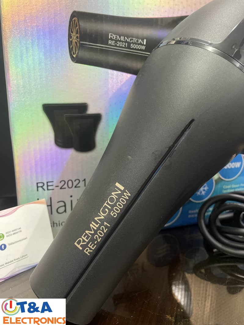 REMlNGTON 1 HAIR DRYER 6 MONTH REPLACMENT WARRANTY O344433O726 1