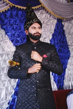 black Sherwani