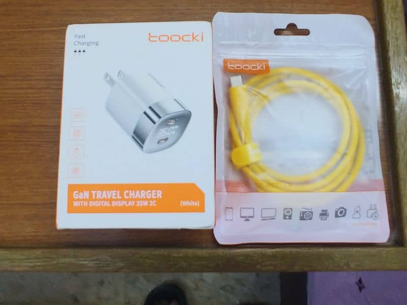 Toocki 35w Charger Digital Display with 60w Cable Premium Quality 1