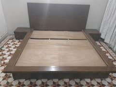 wooden bed 10 inches height