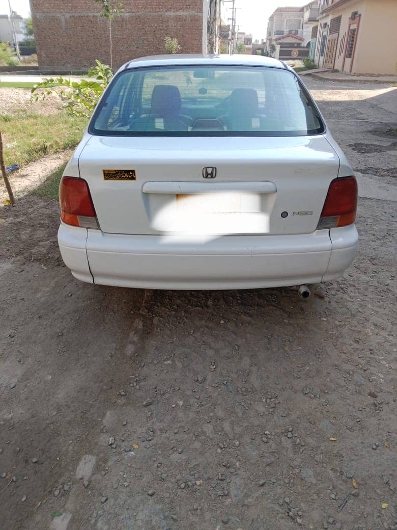 Honda City Car 1998 Model - Manual 12