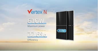 TRINA VERTEX 610 WATTS N TYPE BIFACIAL TOPCON SOLAR PANEL