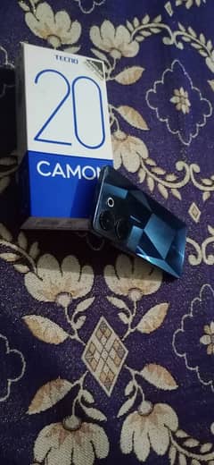 TECNO CAMON 20 Dual SIM PTA Approved 8+8 GB RAM 256GB