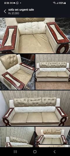 6 seet sofa set good condirltion